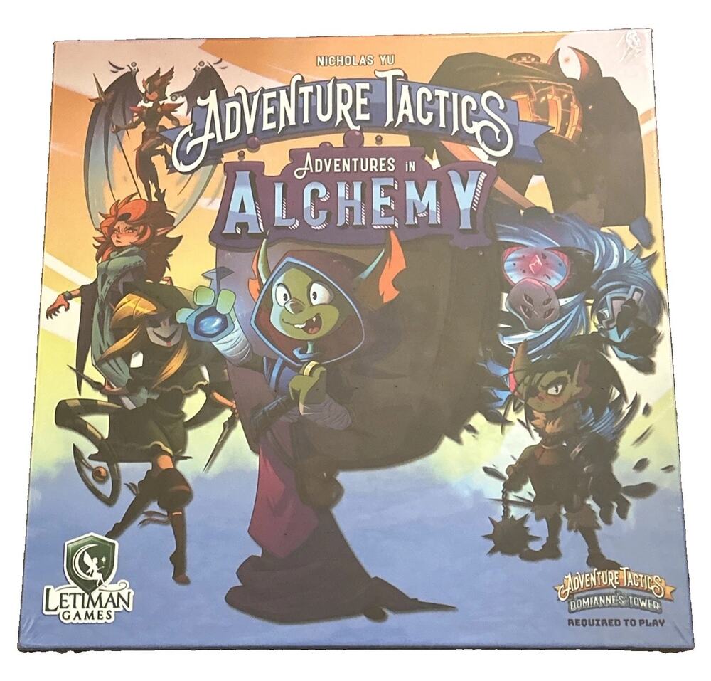 Adventure Tactics Adventures in Alchemy Letiman Games Extension Pack Brand New!